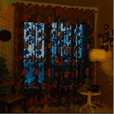 DOLCE MELA Window Sheer Curtains Panel - Bardelona DMC473